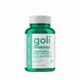 Goli front packaging showing zero sugar label and quick convenience benefit