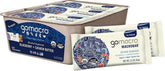 GoMacro front packaging showing blueberry cashew flavor and certifications for trust