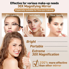 GOMIPURU LED lighting demo with three color modes for accurate makeup