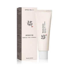 gonalulu front packaging Relief Sun showing SPF50+ protection and lightweight design