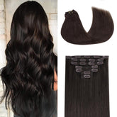 GOO GOO front packaging showing dark brown remy hair benefits natural blend
