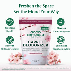 Good Natured Brand powder close-up texture highlighting fine granules for deep odor absorption benefit