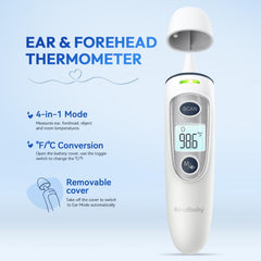 GoodBaby thermometer ear probe detail highlighting precise sensor for accurate readings