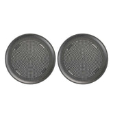 GoodCook front view of two airperfect pizza pans showing full-size benefit