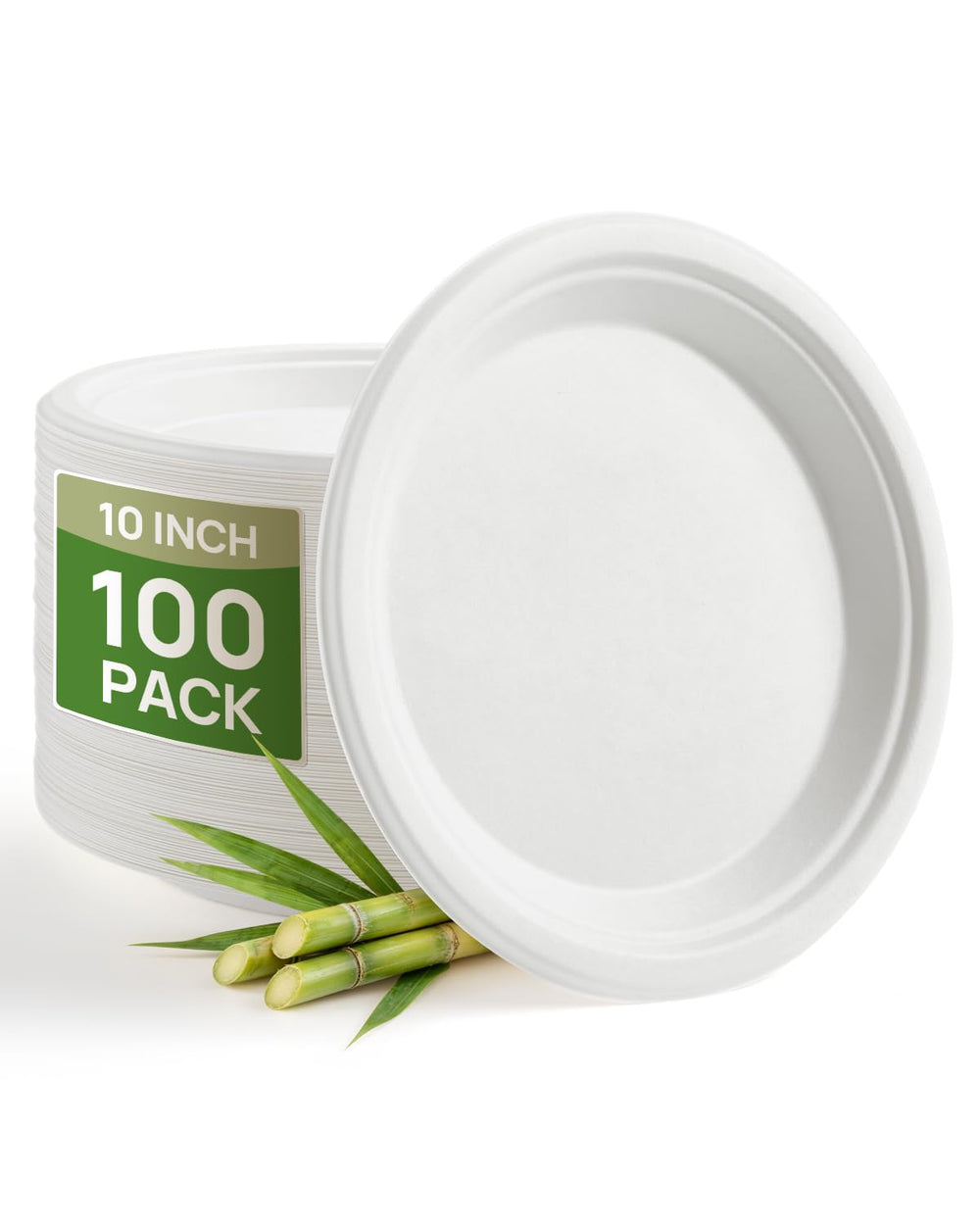 Goodluck front packaging showing 100-pack and sustainable benefits