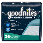 GoodNites front packaging showing product count and brand protection benefit