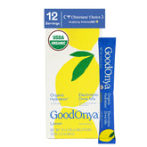 GOODONYA front packaging showing lemonade sticks and benefits
