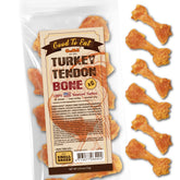 Gootoe front packaging of turkey tendons showing small-breed chew benefits