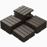 Goovilla front view of 27-pack tiles showing neat stack and color benefit durable finish