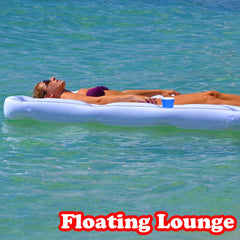 GoPong in-use with friends playing and socializing on the raft