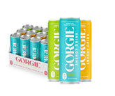 GORGIE front packaging showing 12-pack that offers convenient energy support