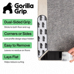 GORILLA GRIP close-up of dual-sided texture demonstrating strong hold