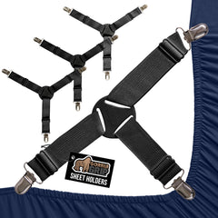 GORILLA GRIP front pack black showing four sheet holders for secure sheets