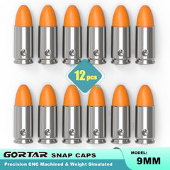 GORTAR inert rounds loaded in magazine for realistic weight and function
