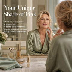 GosBio Kivora applied on hand showing color change and customizable tint benefit
