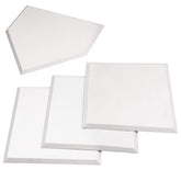 GoSports front view of 4-piece base set showing complete field kit and portability