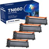 GOTOBY TN660 front packaging showing four cartridge boxes and clear savings
