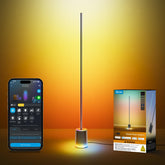 Govee floor lamp 3 front view showing sleek upright design and even ambient glow
