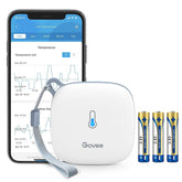 Govee front view showing display and compact design for easy monitoring