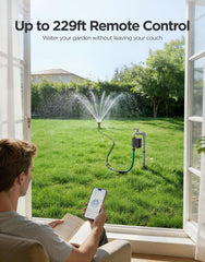 GoveeLife brass inlet closeup demonstrating leak‑resistant durable connection