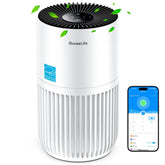 GoveeLife Smart Mini front view showing compact purifier and clean design for small rooms