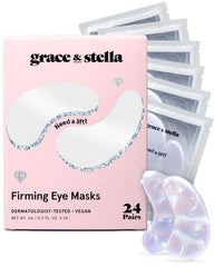 grace & stella front packaging showing eye patches and benefits