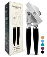 Graceliving front packaging showcasing heavy-duty can opener and features