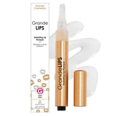 Grande Cosmetics front packaging showing clear GrandeLIPS gloss for instant volume