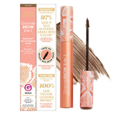 Grande Cosmetics GrandeBROW front packaging showing medium tint and benefits
