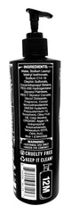 Grave Before Shave in-shower use image demonstrates easy pump application and clean beard