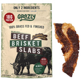 Grazly bag front showing product and steakhouse-quality branding and convenience