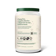 Great Lakes Wellness scoop filled with collagen peptides for easy measuring