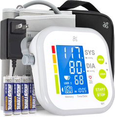 Greater Goods monitor front view showing clear display and controls for easy readings