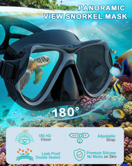 Greatever close-up of single tempered-glass lens offering clearer panoramic visibility