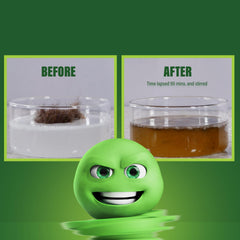 Green Gobbler five tools arranged to show included accessories for pulling hair and debris effectively