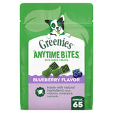 Greenies pack front blueberry flavor showing product and branding benefit