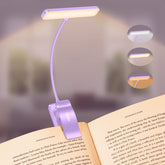 Gritin front view clip-on book light showing even illumination benefit