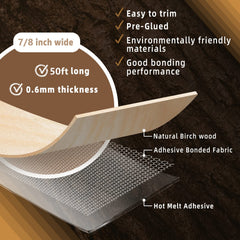 Close-up of GSCIT Club birch veneer grain texture highlighting natural appearance