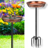 Gtongoko front view showing full 34-inch bird bath and stable profile