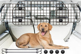 Gtongoko front view installed in SUV showing secure pet separation and safer driving