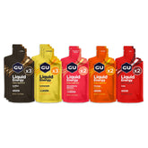 GU Energy front packaging showing mixed 12-count benefits and portability
