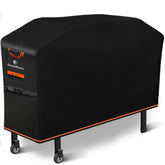 GuardKove front view covering 28-inch griddle for complete weather protection