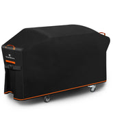 GuardKove front view on griddle showing full coverage and protection