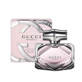 Gucci Bamboo front bottle showing elegant glass and spray for polished presentation