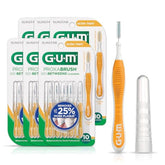 GUM Proxabrush front packaging showing product count and benefits