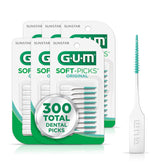 GUM front packaging showing compact 50-count six-pack benefit portable care