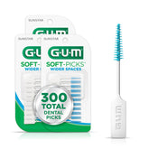 GUM front packaging showing 100 count wider spaces for easy identification and convenience