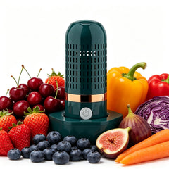 Gvblov Purepod front view showing compact purifier and controls for fast cleaning