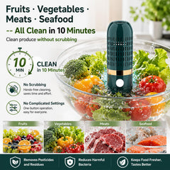 Gvblov Purepod sitting in a sink bowl demonstrating convenient at-home use