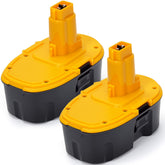 GWELEC front view of 18V 5.0Ah battery pack showing fit and finish for easy replacement